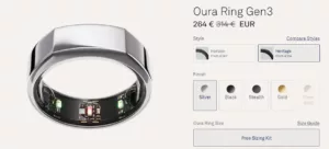 Oura ring
